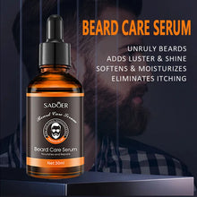 Load image into Gallery viewer, Men's beard care set, beard essence lotion, gently nourishes and strengthens the hair roots, promotes beard growth
