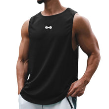 Load image into Gallery viewer, Summer Tank Top Mens Gym Fitness Training Clothing Quick Dry Silm Fit Bodybuilding Sleeveless Shirts Men Fashion Basketball Vest
