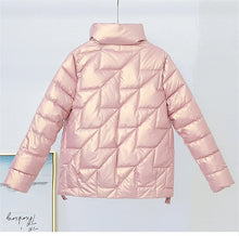 Load image into Gallery viewer, Glossy Winter Cotton Padded Parka
