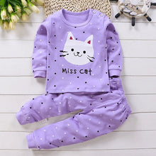 Load image into Gallery viewer, Cute Cotton Baby Pajama Set
