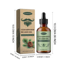 Load image into Gallery viewer, Men Beard Care Oil Moisturizing Growth Shine Soften Beard Strengthen Roots Hair Thicker Styling Care Beard Growing Essential Oil
