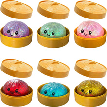 Load image into Gallery viewer, Glitter Dumpling Sensory Squeeze Toy
