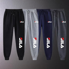 Load image into Gallery viewer, Autumn Winter Men's Joggers Drawstring Casual Pants Fleece Sweatpants Workout Running Gym Fitness Sports Trousers
