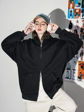 Load image into Gallery viewer, Warm Hooded Double Zip Jacket
