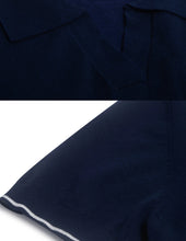 Load image into Gallery viewer, V Neck Embroidered Casual Polo
