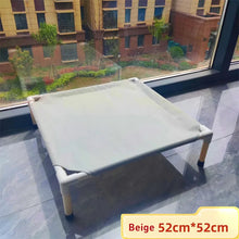 Load image into Gallery viewer, Pet Camping Bed Elevated Bed for Dogs Folding Puppy Camping Bed Cat House Portable Removable Washable Puppy Beds Dog Hammock
