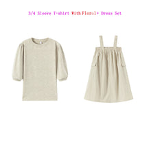 Load image into Gallery viewer, Ribbed Summer Kids Casual Set
