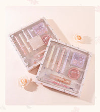 Load image into Gallery viewer, 8-Piece Beauty Set with Lipstick, Concealer, Eyeshadow, Eyebrow, and Blush Makeup

