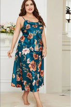 Load image into Gallery viewer, Plus Size Silk Slip Nightgown
