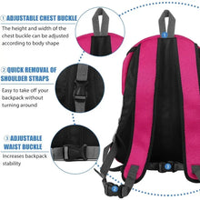 Load image into Gallery viewer, New Dog Pet Backpack Carrier Travel Bag Front Pack Breathable Adjustable with Safety Reflective Strips for Hiking Outdoor Cats
