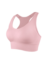 Load image into Gallery viewer, Beautiful Back Sports Bras For Women Seamless Adjustable Strap Shockproof Elastic Fitness Athletic Brassiere Slim Yoga Top
