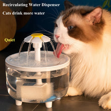 Load image into Gallery viewer, USB Electric Mute 1.2L Pet Water Fountain Automatic Cat Drink Bowl Filter Pet Drinking Dispenser Drinker For Cats Water Filter
