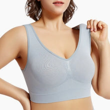 Load image into Gallery viewer, Seamless Sports Bras For Women Push-Up Bra Female Breathable Brassiere No Pads Bralette Solid Color Crop Top Sexy Lingerie S-5XL
