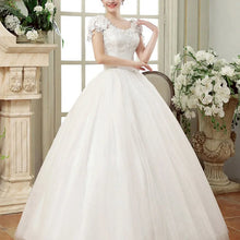 Load image into Gallery viewer, Elegant Lace Ball Gown Wedding Dress
