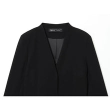 Load image into Gallery viewer, Chic Blazer Style Midi Dress
