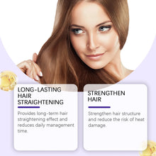 Load image into Gallery viewer, Keratin Hair Straightening Cream Reduce Dry Frizzy Damaged Hair Care Restore Soft Smooth Shiny Moisturizing Hair Conditioner
