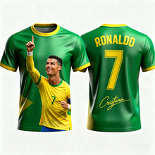 Load image into Gallery viewer, 2026 Ronaldo 7 Football Jersey Chatgpt Ai Style Adults and Kids Fan Edition Summer Soccer Training Tops Comfortable Sportswear
