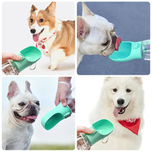 Load image into Gallery viewer, Portable Dog Water Bottle For Small Large Dogs Cat Outdoor Leakproof Walking Drinking Bowls Chihuahua French Bulldog Supplies
