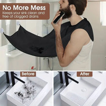 Load image into Gallery viewer, Men's Beard Shaving Bib - Clean Cape for Shaving and Grooming - Ideal for Care and Hygiene
