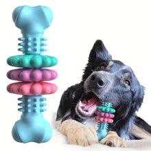 Load image into Gallery viewer, Dog Teething Toy Chew Stick Bite Resistant Fun Leak Proof Food Toy Pet Teether Cleaner Stick

