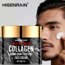 Load image into Gallery viewer, HISENRAIN Collagen &amp; Retinol Face Cream for Men - Intense Moisture, Anti-Aging Hydration, Revitalizing Nourishing Skincare.
