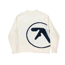Load image into Gallery viewer, Men's Sweater Aphex Twin Knit Winter Oversized Vintage Long Sleeve Tops Jumper Pullover Y2k Streetwear Graphic Fashion Clothing
