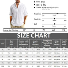 Load image into Gallery viewer, Lightweight Henley Casual Shirt Men
