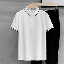 Load image into Gallery viewer, Classic Solid Summer Polo Shirt
