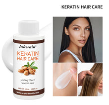 Load image into Gallery viewer, Hair Straightening Lotion Professional Keratin Treatment Cream Smoothing Soft Repair Perms Damaged Frizz Hair Care Products
