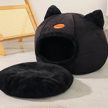Load image into Gallery viewer, New Deep Sleep Comfort In Winter Cat Bed Iittle Mat Basket Small Dog House Products Pets Tent Cozy Cave Nest Indoor Cama Gato
