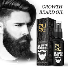 Load image into Gallery viewer, 30ml Natural Beard Care Serum for Men, Hydrates Repairs Beard Roots Styling Care Nourishing Soft Shine Beard &amp; Moustache Spray
