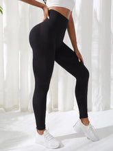 Load image into Gallery viewer, Women Pants Gym Yoga Seamless Sports Clothes Stretchy High Waist Athletic Exercise Fitness Leggings
