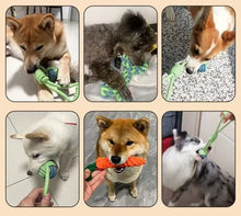 Load image into Gallery viewer, Pet Dog Toys for Large Small Dogs Toy Interactive Cotton Rope Mini Dog Toys Ball for Dogs Accessories Toothbrush Chew Puppy Toy
