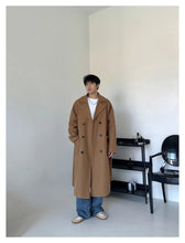 Load image into Gallery viewer, Winter Woolen Long Trench Coat
