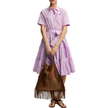 Load image into Gallery viewer, Elegant Summer Office Shirt Dress
