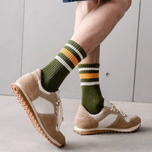 Load image into Gallery viewer, Colorful Stripe Casual Socks
