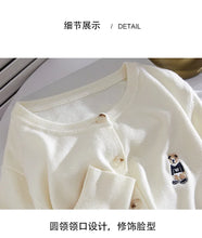 Load image into Gallery viewer, Korean V Neck Knit Cardigan
