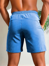 Load image into Gallery viewer, UETEEY Summer Shorts Men Gym Sport Running Squat Fitness Workout Man Short Pants Breathable Quick-drying Drawstring Mens Shorts
