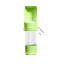 Load image into Gallery viewer, Pet Travel Water Bottle Portable with Food Container Foldable 2in1 Pet Outdoor Bowl Puppy Dog Cat Travel Drinking Food Feeder

