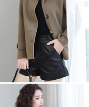Load image into Gallery viewer, Short Woolen Casual Autumn Coat
