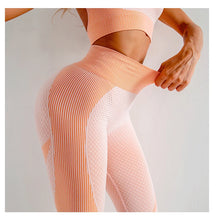 Load image into Gallery viewer, High-Waisted Leggings for Women, Perfect for Yoga and Fitness, Seamless and Peach-Bum Design
