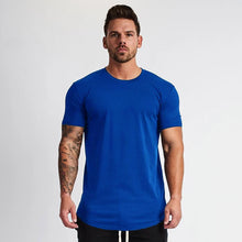 Load image into Gallery viewer, Men's Muscle Sports T-Shirts Fashion Tees Tops Short Sleeve Athletic Workout Gym Clohting Slim Fit T Shirts for Men
