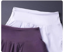 Load image into Gallery viewer, Women's 2 in 1 Shorts with Pockets - Lightweight Breathable Loose Anti-Disclosure Split Side for Yoga Running Gym
