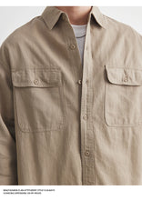 Load image into Gallery viewer, Vintage Cotton Workwear Shirt Men
