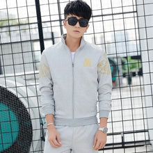 Load image into Gallery viewer, Plus Size 5XL 6XL Men's Tracksuit Autumn Clothes Sportswear Two Piece Set Men Jacket Sweatpants Male Sweatsuit Sports Suits Sets
