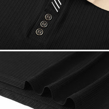Load image into Gallery viewer, Plus Size Contrast Summer Polo
