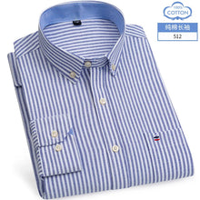 Load image into Gallery viewer, Oxford Striped Cotton Casual Shirt
