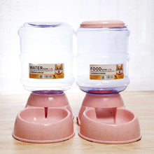 Load image into Gallery viewer, Dog Automatic Feeders Plastic Water Bottle Cat Bowl Feeding and Drinking Dog Water Dispenser Pet Feeding Bowl Pet Supplies
