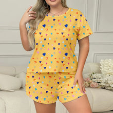 Load image into Gallery viewer, Plus Size Printed Pajama Set
