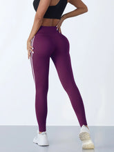 Load image into Gallery viewer, Yoga Leggings Women Striped Slim Sports Pants High Waist Hip Liftting Casul Tights Workout Running Stretchy  Gym Leggings
